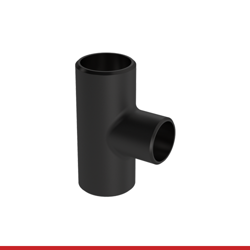 PFBW-RTE-QO8SCS 10" X 6" XH / S80S CS BLK WELD TEE - REDUCING PIPE FITTING IMPORT