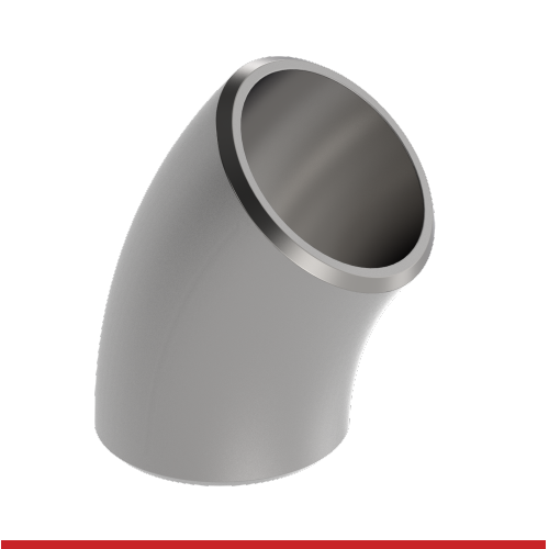 PFBW-045-E8SR 3/4" XH / S80S SS T316/T316L SMLS 45 ELBOW PIPE FITTING IMPORT