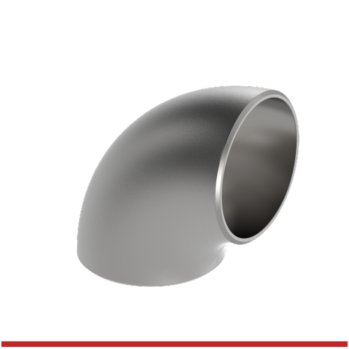 PFBW-S90-H1WND 1-1/2" SCH 10S SS T304/T304L WELD SR 90 ELBOW PIPE FITTING DOMESTIC