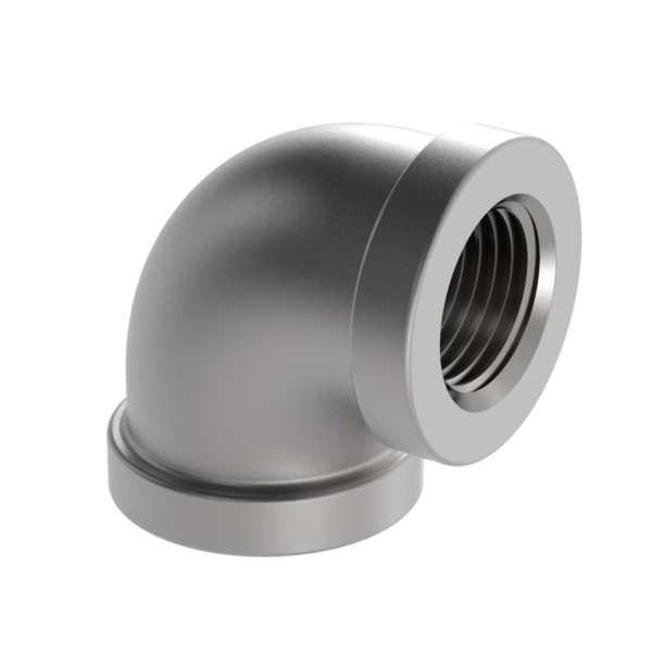 PF1T-090-AMHV 1/8" 150# SS T304 90 ELBOW PRESSURE FITTING THRD MSS-SP114 IMPORT