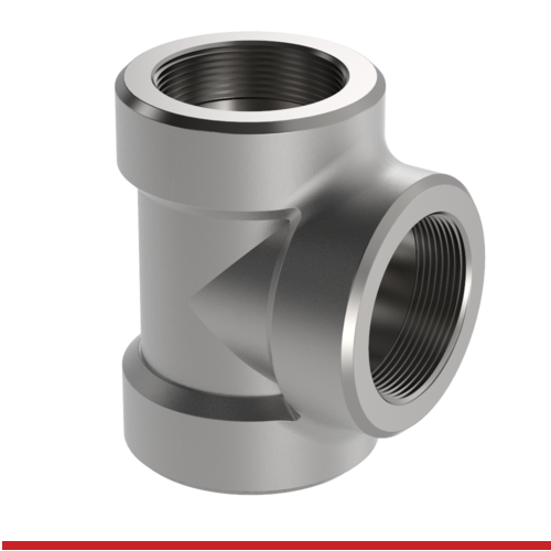 PF3T-TEE-CN 3/8" 3000# SS T304/T304L TEE PRESSURE FITTING THRD IMPORT