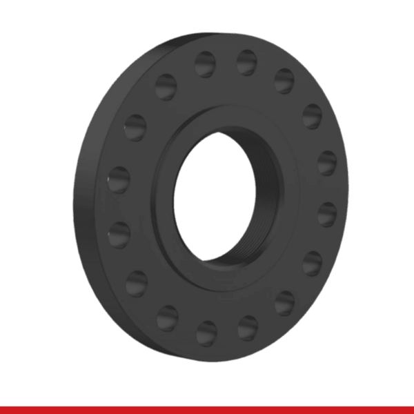 F15-EFTCSD 3/4" 1500# CS BLK THREAD FLANGE FLAT FACE DOMESTIC