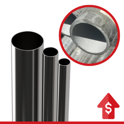 FTPM-010SZEFA 4" SCH 10S (.120") DUPLEX 2205 SMLS PLAIN END PIPE MILL FINISH 17'-24' RL APPROVED