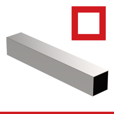 FTSQT1750X11WM 1-3/4" X 11GA(.120) SS T304 WELD SQ TUBE IMPORT 20' MILL FINISH