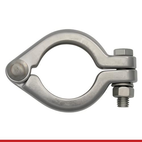 13I-3-304 3" I-LINE CLAMP, BOLTED STYLE - 13I, 304SS
