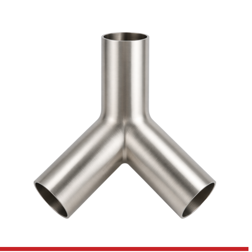 A628WBH-P 1.5" BUTT-WELD TRUE Y - POLISHED -316L