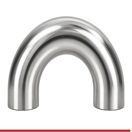 A62WUM-P 4" BUTT-WELD 180 U-BEND - POLISHED -316L