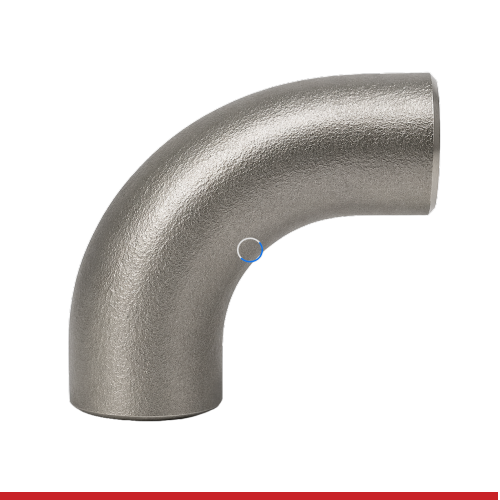 L2S-4-1-316 4" BUTT WELD END LONG 90Â° ELBOW - L2S, 316SS, UNPOLISHED