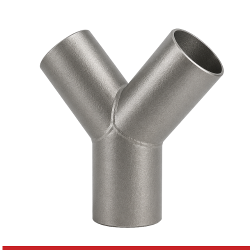 A628WAK-UP 3" BUTT-WELD LATERAL - UNPOLISHED -316L