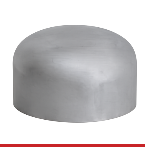 A616WI-UP 2" DOME CAP - UNPOLISHED -316L