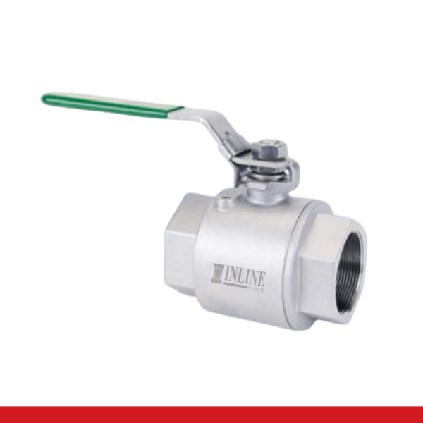 201F-D6666-MMTT-2S 2PC Full, Anti-Static, 2", 316/CF8M TFM Seat Seal, NPT x NPT,  Straight Port, 1500psi CWP