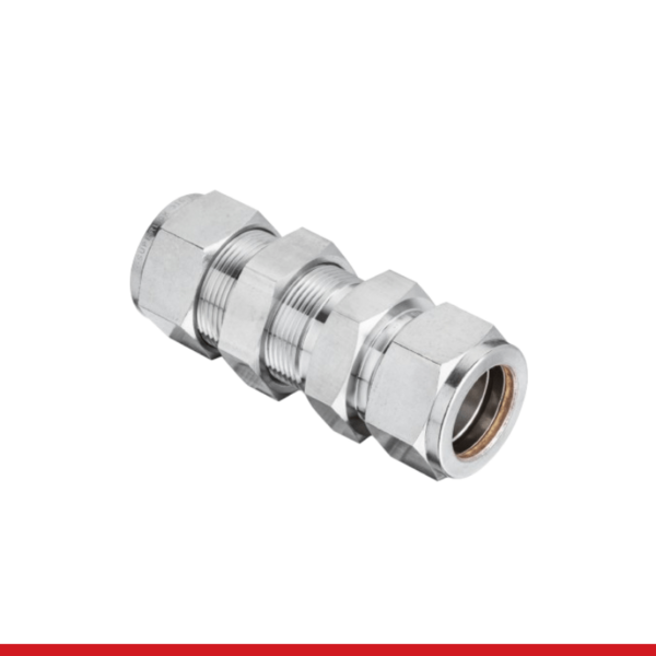 SABU 8-8U 1/2 in O.D. X 1/2 in Male JIC Bulkhead Union - Superlok