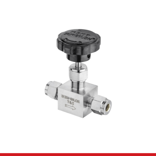 SBNV1-S-4-SS-KH 1/4 in O.D, Soft Stem TIP, Phenolic Handle, 6000 PSI - Superlok