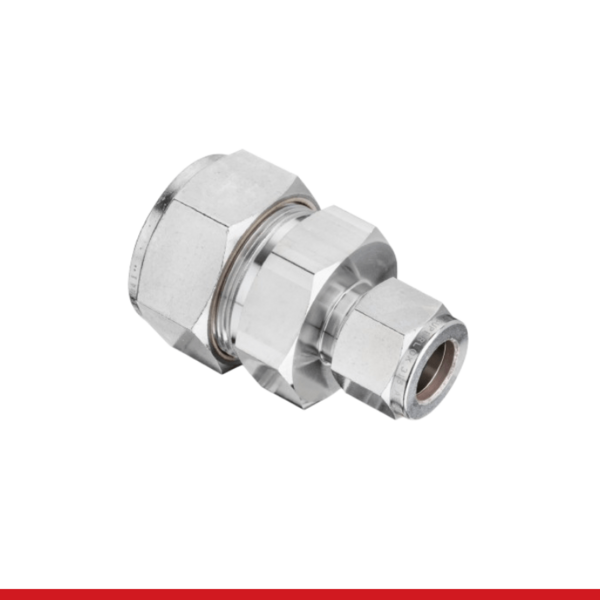 SRU 8S-4S 1/2 in O.D. X 1/4 in O.D. Reducing Union(Single Ferrule) - Superlok