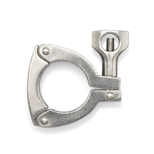A413MHM3PJ 2.5 in Three Segment Clamp W/ Wing Nut -304