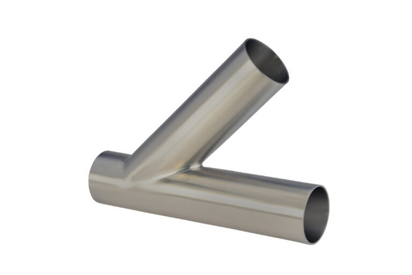 A628WAJ-UP 2.5" BUTT-WELD LATERAL - UNPOLISHED -316L