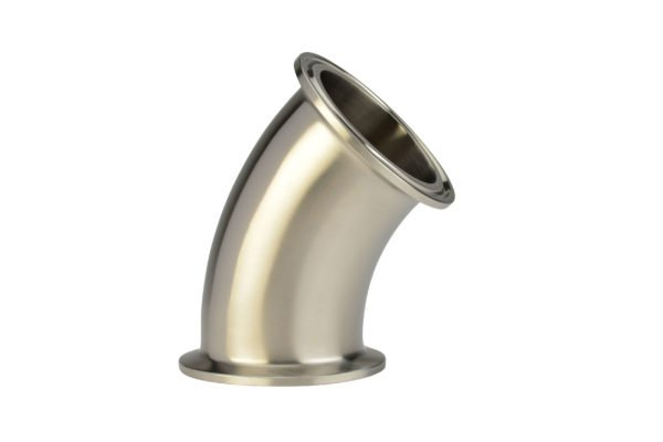 A62KMPO 6 in Clamp 45 Elbow -316L