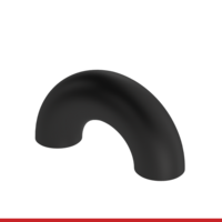 PFBW-S18-I8SCSA 2" XH / S80S CS BLK SMLS SR 180 PIPE FITTING APPROVED