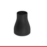 PFBW-CWR-PM8WCS 8" X 4" XH / S80S CS BLK WELD CONC. REDUCER PIPE FITTING IMPORT