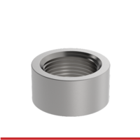 PF1T-OHC-EQ 3/4" 150# SS T316 HALF COUPLING PRESSURE FITTING THRD MSS-SP112 IMPORT