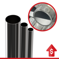 FTPM-010SZEFA 4" SCH 10S (.120") DUPLEX 2205 SMLS PLAIN END PIPE MILL FINISH 17'-24' RL APPROVED