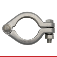 13I-3-304 3" I-LINE CLAMP, BOLTED STYLE - 13I, 304SS