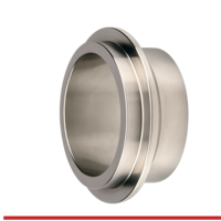 14WI-4-304 4" MALE I-LINE END X SHORT BUTT WELD - 14WI, 1.348" LONG 304SS