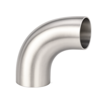 A6L2SI-P 2" BUTT-WELD LONG 90 ELBOW - POLISHED -316L