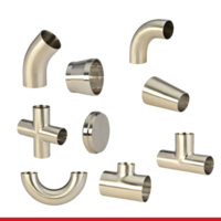 TUBE-FITTINGS-POLISHED BUTT WELD