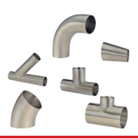 TUBE-FITTINGS-UNPOLISHED BUTT WELD