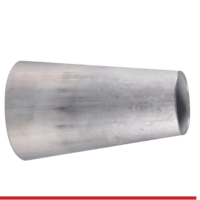 A632WJI-UP 2.5"X2" BUTT-WELD ECCENTRIC REDUCER - UNPOLISHED -316L