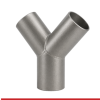 A628WAK-UP 3" BUTT-WELD LATERAL - UNPOLISHED -316L