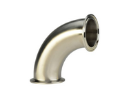 A62CMPO 6 in Clamp 90 Elbow -316L