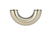A62WUK-P 3 in Butt-Weld 180 U-Bend - Polished -316L
